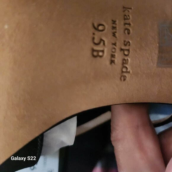 Kate Spade "Marseille" Satin Lux Black Kitten heels. NIB. Size: various - Picture 14 of 14